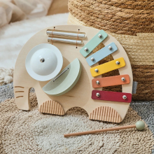 Mijn Hummeltje HarmonyWood – Montessori & Creatief – Houten Muziekinstrument: Xylofoon | Educatief Speelgoed