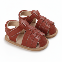Mijn Hummeltje Mini Fashion™   Zachte Pasvorm   Kinder Sandalen Roestbruin / 14 (6 12 maanden) / Gesloten Teen | Educatief Speelgoed