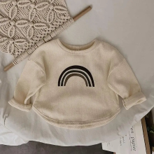 Mijn Hummeltje Mini fashion™   Geschikt Voor Elk Seizoen   Lange Mouwen T shirt Beige / 90 (18 24 maanden) | Educatief Speelgoed