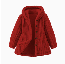 Mijn Hummeltje Mini Fashion™   Zachte Fleece Binnenvoering voor Meisjes   Winterjas Rood / 100 (3–4 jaar) | Educatief Speelgoed