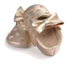Mijn Hummeltje Mini Fashion™   Ademend Materiaal   Baby Anti Slip Schoentjes Goud / 22 (12 18 maanden) | Educatief Speelgoed