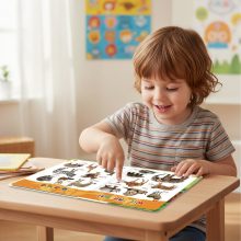 Mijn Hummeltje LittleVoices – Interactief & Speels – Thema Geluidsboek (Engels) | Educatief Speelgoed