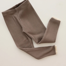 Mijn Hummeltje Mini Fashion™   Zacht & Comfortabel   Ribstof Legging Bruin / 80 (12 18 maanden) | Educatief Speelgoed