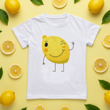 Mijn Hummeltje Boys & Girls Summer Tee – Comfort & Speels – Leuke Print Kinder T shirt Gelukkig Citroen / 130 (7–8 jaar) | Educatief Speelgoed