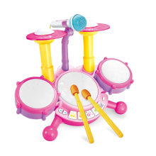 Mijn Hummeltje Kids Drumset™   Kleintjes aan de Slag   Speelgoed Drumset Roze | Educatief Speelgoed