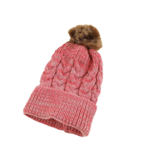 Mijn Hummeltje Mini Fashion™   Eigen lettertype   Muts met pompon Rood / 4 | Educatief Speelgoed