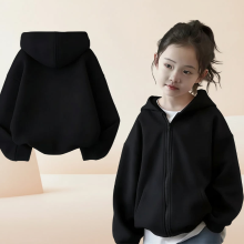 Mijn Hummeltje YoungStyle – Trendy en praktisch – Hoodie voor kinderen Zwart / 110 (4–5 jaar) | Educatief Speelgoed