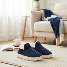 Mijn Hummeltje WarmNest – Knuffelzacht & Warm – Anti Slip Pantoffels Blauw / 36/37 (Volwassenen) | Educatief Speelgoed