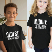 Mijn Hummeltje Mini Fashion™   Leuk Voor Heel Het Gezin   Familie T shirt Middelste (maat 90 150) / 150 (8 10 jaar) | Educatief Speelgoed