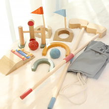 Mijn Hummeltje Mini Golfers – Buitenpret Begin – Houten Golf Speelgoedset | Educatief Speelgoed