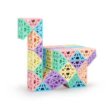 Mijn Hummeltje Snake Cube Set™   Bouw, Draai & Ontdek   Bouwblokkenset 48 onderdelen | Educatief Speelgoed