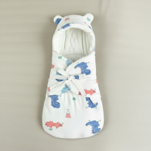 Mijn Hummeltje SnuggleBear – Comfort & Gemak – Katoenen babywikkeldeken voor inbakering Baby Dinosaurus | Educatief Speelgoed