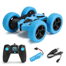 Mijn Hummeltje Flip Xtreme Auto™ – Rollen en Racen – RC Stuntauto Blauw | Educatief Speelgoed