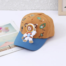 Mijn Hummeltje Mini Fashion™   Sun Smiles   Kinder Baseballpet Beige/Blauw / One Size (1 4 jaar) | Educatief Speelgoed