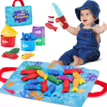 Mijn Hummeltje Magnetic Fishing Game™   Vang ze allemaal   Magnetisch visspel | Educatief Speelgoed