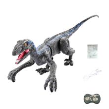 Mijn Hummeltje DinoRacer™   Prehistorisch Plezier   RC Dino Raptor Grijs | Educatief Speelgoed