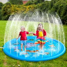 Mijn Hummeltje Water Fun Pad™ – Zomerfeestje Gazon – Fontein Water Zwembad | Educatief Speelgoed