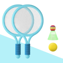 Mijn Hummeltje Racket Tennis™ – Mik & Smash – Tennis & Badminton Speelset Blauw | Educatief Speelgoed