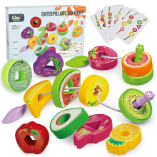 Mijn Hummeltje Fruit Lacing Game™ – Fijne motoriek – Fruit Kralen Speelgoed | Educatief Speelgoed