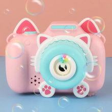 Mijn Hummeltje Magical Bubble Camera™   Stimuleer Buitenspelen   Magische Bubbelcamera voor Kinderen Roze blauw | Educatief Speelgoed