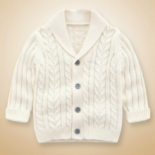 Mijn Hummeltje CozyCub – Comfortabel & Modieus – Gebreide Kinder Cardigan Sweater Ivoorwit / 80 (6 12 maanden) | Educatief Speelgoed