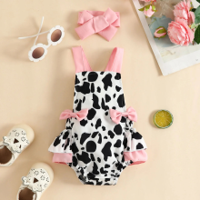 Mijn Hummeltje Mini Fashion™   Koe of Aardbei   Meiden Rompertje Koe / 3 6 maanden | Educatief Speelgoed