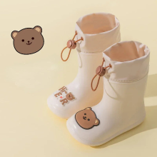 Mijn Hummeltje Mini Fashion™   Waterdicht voor kinderen   Regenlaarzen Beige   Beer / 16 (5 6 jaar) | Educatief Speelgoed