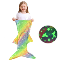 Mijn Hummeltje Mini Fashion™   Glow in the Dark   Zeemeermin Slaapzak Regenboog   Met Vin | Educatief Speelgoed