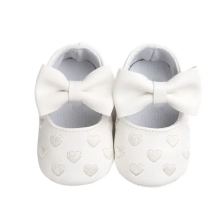 Mijn Hummeltje Mini Fashion™   Ademend Materiaal   Baby Anti Slip Schoentjes Wit / 18 (6 12 maanden) | Educatief Speelgoed
