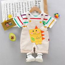 Mijn Hummeltje Mini Fashion™   Dino Overal   Kinderoutfit Beige / 110 (3 4 jaar) | Educatief Speelgoed
