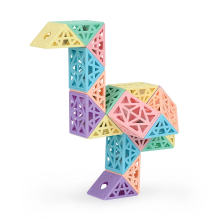 Mijn Hummeltje Snake Cube Set™   Bouw, Draai & Ontdek   Bouwblokkenset 24 onderdelen | Educatief Speelgoed