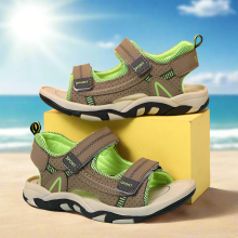 Mijn Hummeltje CoastWalk – Zacht & Antislip – Zomersandalen Groen / 35 (22.3 Cm / 7–8 jaar) | Educatief Speelgoed