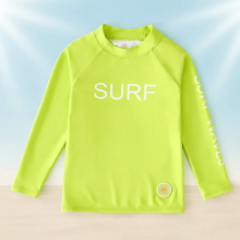 Mijn Hummeltje SunShield – Beschermend & Soepel – Kinder SurfShirt met Lange Mouwen en UPF 50+ Limoengroen / 140 (8–9 jaar) | Educatief Speelgoed