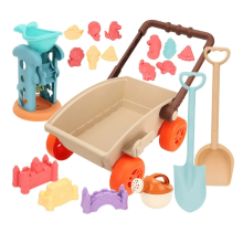 Mijn Hummeltje Beach Cart Set™ – Zomer Zandpret – Strandspel Set | Educatief Speelgoed