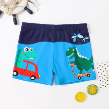 Mijn Hummeltje CoolBreeze – Zomers & Ademend – Strakke Kinder Zwembroek Dino Verkeer / M (3–4 jaar) | Educatief Speelgoed