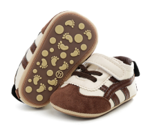 Mijn Hummeltje Mini Fashion™   Anti Slip Zolen   Baby Sportschoenen Bruin / 22 (12 18 maanden) | Educatief Speelgoed