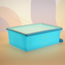 Mijn Hummeltje MiniDunes – Creatief & Interactief – Zandspeelset Blauw | Educatief Speelgoed