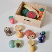 Mijn Hummeltje Cutting Play Set™ – Snij & Speelplezier – Keuken Speelgoed Fruit | Educatief Speelgoed