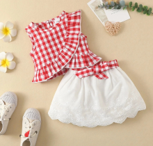 Mijn Hummeltje Mini Fashion™   Top&Short Set Meiden Rood / 110 | Educatief Speelgoed