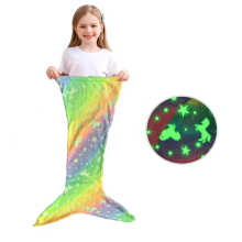 Mijn Hummeltje Mini Fashion™   Glow in the Dark   Zeemeermin Slaapzak Regenboog | Educatief Speelgoed