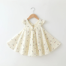 Mijn Hummeltje Mini Fashion™   Speels & Elegant   Meisjes Zomer Jurk Wit gebloemd / 100 (2 3 jaar) | Educatief Speelgoed