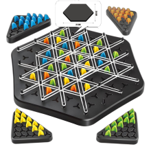 Mijn Hummeltje Triangle Tactics™   Strategisch Denken   Strategisch Bordspel Thuis (30x26 cm) | Educatief Speelgoed