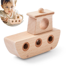 Mijn Hummeltje Woods™ – Vaarplezier Begint – Houten boot | Educatief Speelgoed