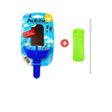 Mijn Hummeltje Icelolly Buddy™   Knoeivrij Genieten   Ijshouder Blauw | Educatief Speelgoed