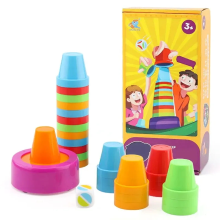 Mijn Hummeltje Color Cups™   Slim Stapelen   Stapelbeker Set | Educatief Speelgoed