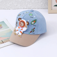 Mijn Hummeltje Mini Fashion™   Sun Smiles   Kinder Baseballpet Blauw/Bruin / One Size (1 4 jaar) | Educatief Speelgoed