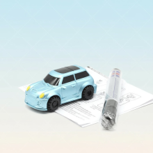 Mijn Hummeltje LineDrive – Creatief & Interactief – Auto met Magische Penbesturing Blauwe Auto | Educatief Speelgoed