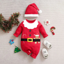 Mijn Hummeltje Mini Fashion™   Zacht Materiaal   Baby Kerstkostuum Rood Wit / 68 (3 6 maanden) | Educatief Speelgoed
