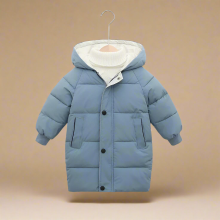 Mijn Hummeltje CuddleCoat – Knus & Beschermend – Katoenen Winterjas Blauw / 100 (3 jaar / 57 cm / 76 cm) | Educatief Speelgoed