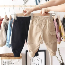 Mijn Hummeltje Mini Fashion™   Jongens Cargobroek Zwart / 116 (6 jaar) | Educatief Speelgoed